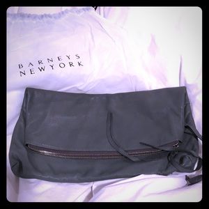 Barney’s Leather Clutch